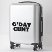 Gday C#NT Sticker (Koffer)