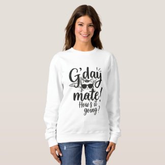 G'day Mate Aussie- Graphic Crewneck Trui