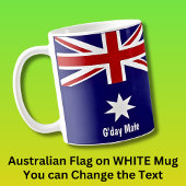 G'day Mate Australian Flag Mok