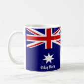 G'day Mate Australian Flag Mok (Links)