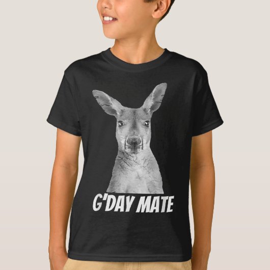 GDay Mate - Australian Kangaroo T-Shirt (Voorkant)