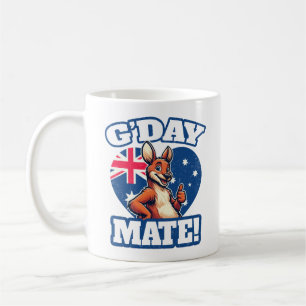 G'day Mate Australische Slang Koffiemok