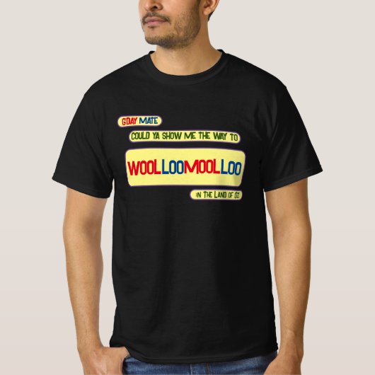 G'Day Mate kan je ontwerpen T-shirt (Voorkant)