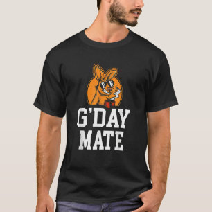 G'Day Mate Kangaroo Wildlife Animal Australië T-shirt