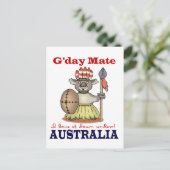 G'Day Mate Koala Briefkaart (Staand voorkant)