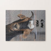 G'day mate lachende geitenpuzzel legpuzzel (Horizontaal)