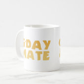 G'Day Mate Mug Koffiemok (Voorkant links)
