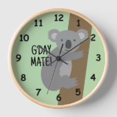 G'day Mate schattige Australische koala beer illus (Voorkant)