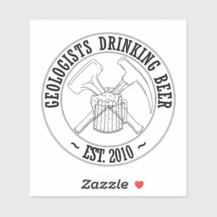 GDB Standaard B&W Logo Vinyl Sticker