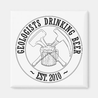 GDB-standaard (zwart-wit) Magneet