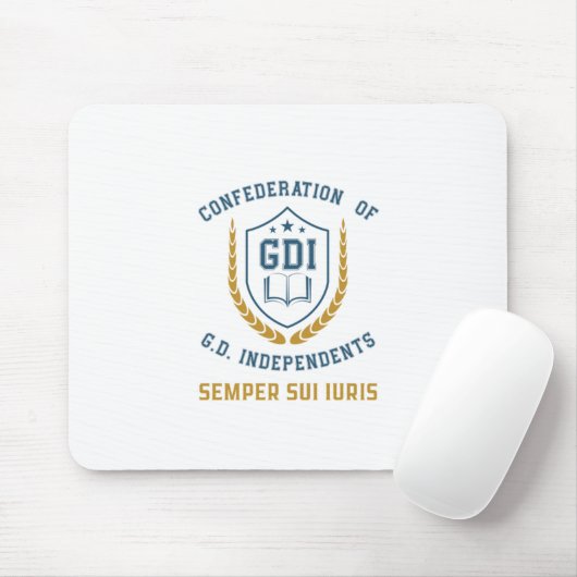 GDI Mousepad Muismat (Met muis)