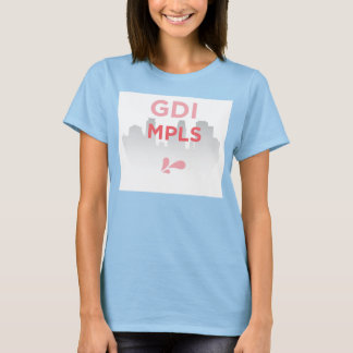 GDI MPLS Skyline Burnout T-shirt