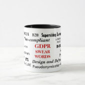 GDPR Swear Words Annoying Funny Compliance Joke Mok (Midden)