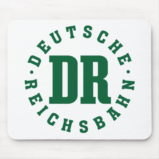 GDR / DDR Railway - Deutsche Reichsbahn Sign Muismat (Voorkant)