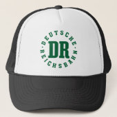 GDR / DDR Railway - Deutsche Reichsbahn Sign Trucker Pet (Voorkant)