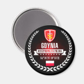 Gdynia Magneet (Voorkant / Achterkant)