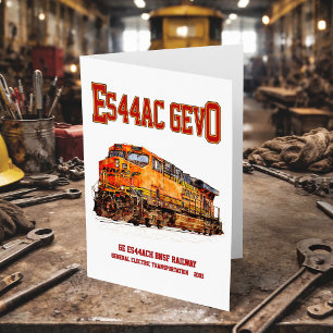  GE ES44AC GEVO Diesellocomotief Bedankkaart