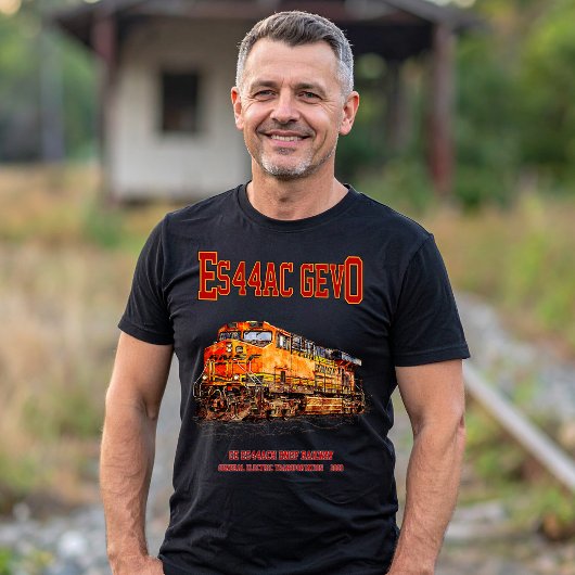  GE ES44AC GEVO Diesellocomotief T-shirt