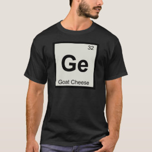 Ge - Kaas Chemie Periodiek Systeem Symbool T-shirt