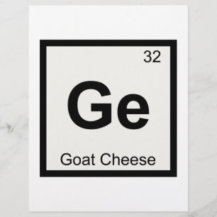 Ge - Kaaschemie Periodiek Systeem Symbool
