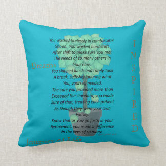 Ge-mail: blauw kussen