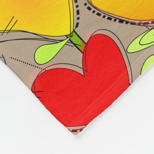 Ge-mail: Nurse Poem Fleece Blanket Brown (Hoek)