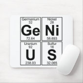 Ge-Ni-U-S (geniaal) - Volledig Muismat (Met muis)