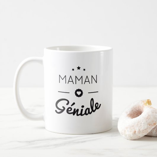 Géniale mama koffiemok (Met donut)