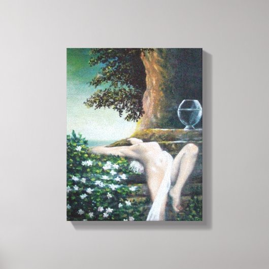 GEA, MYRTLE EN WATER CANVAS AFDRUK (Voorkant)