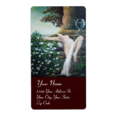 GEA, MYRTLE EN WATER ETIKET (Voorkant)