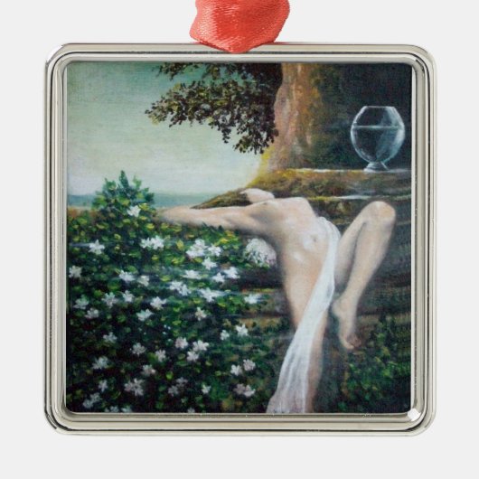 GEA, MYRTLE EN WATER METALEN ORNAMENT (Voorkant)