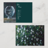 GEA, MYRTLE EN WATER, Monogram Visitekaartje (Voorkant / Achterkant)