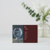 GEA, MYRTLE EN WATER, Monogram Visitekaartje (Staand voorkant)
