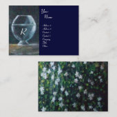 GEA, MYRTLE EN WATER, Monogram Visitekaartje (Voorkant / Achterkant)