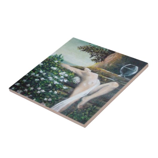 GEA, MYRTLE EN WATER TEGELTJE (Zijkant)