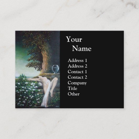 GEA, MYRTLE EN WATER VISITEKAARTJE (Voorkant)