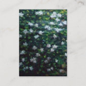 GEA, MYRTLE EN WATER VISITEKAARTJE (Achterkant)