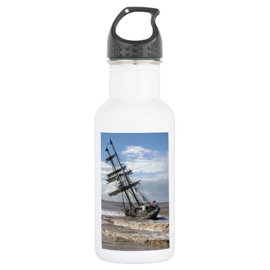 Geaard Schip Waterfles (Voorkant)