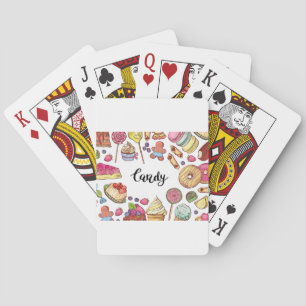 Geabsorbeerd Snoep Pokerkaarten