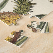 Geabsorbeerde dieren gekleurd op de achtergrond va legpuzzel (Zijkant)