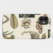 Geabsorbeerde dieren op de achtergrond van crème Case-Mate iPhone case (Achterkant (horizontaal))