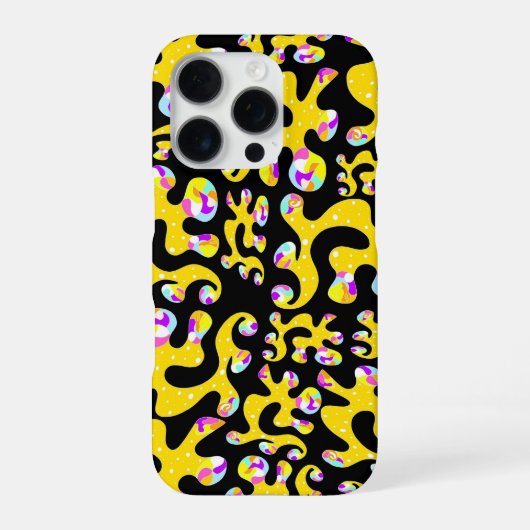 Geabstraheerd iPhone Hoesje (Achterkant)