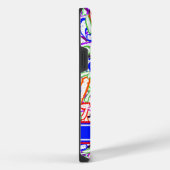 Geabstraheerd iPhone Hoesje (Rechterkant)
