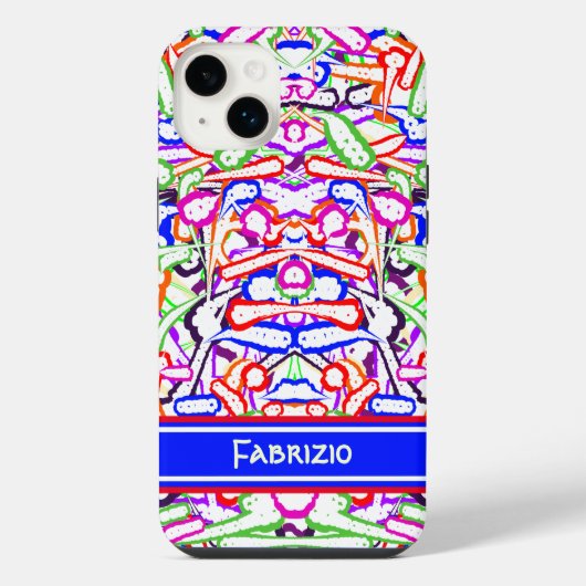 Geabstraheerd iPhone Hoesje (Achterkant)