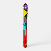 Geabstraheerd iPhone Hoesje (Rechterkant)