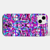 Geabstraheerd iPhone Hoesje (Achterkant horizontaal)