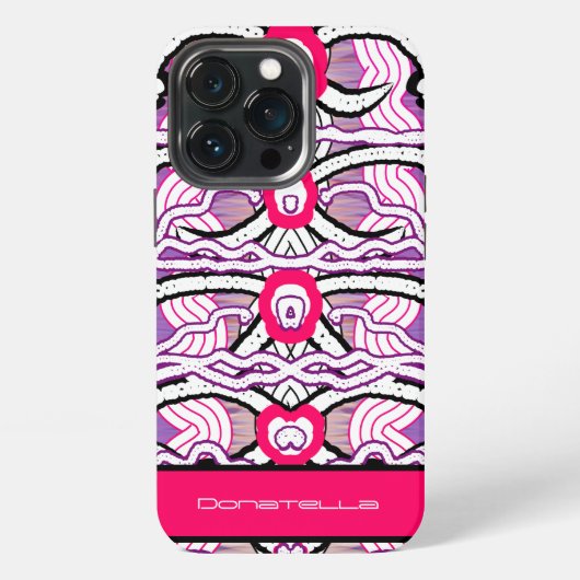 Geabstraheerd iPhone Hoesje (Achterkant)