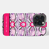 Geabstraheerd iPhone Hoesje (Achterkant horizontaal)
