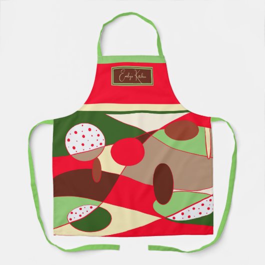 Geabstraheerd Schort (Voorkant)