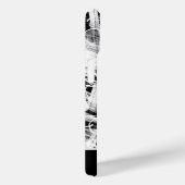 Geabstraheerd zwart-wit Case-Mate iPhone case (Achterkant / Rechts)